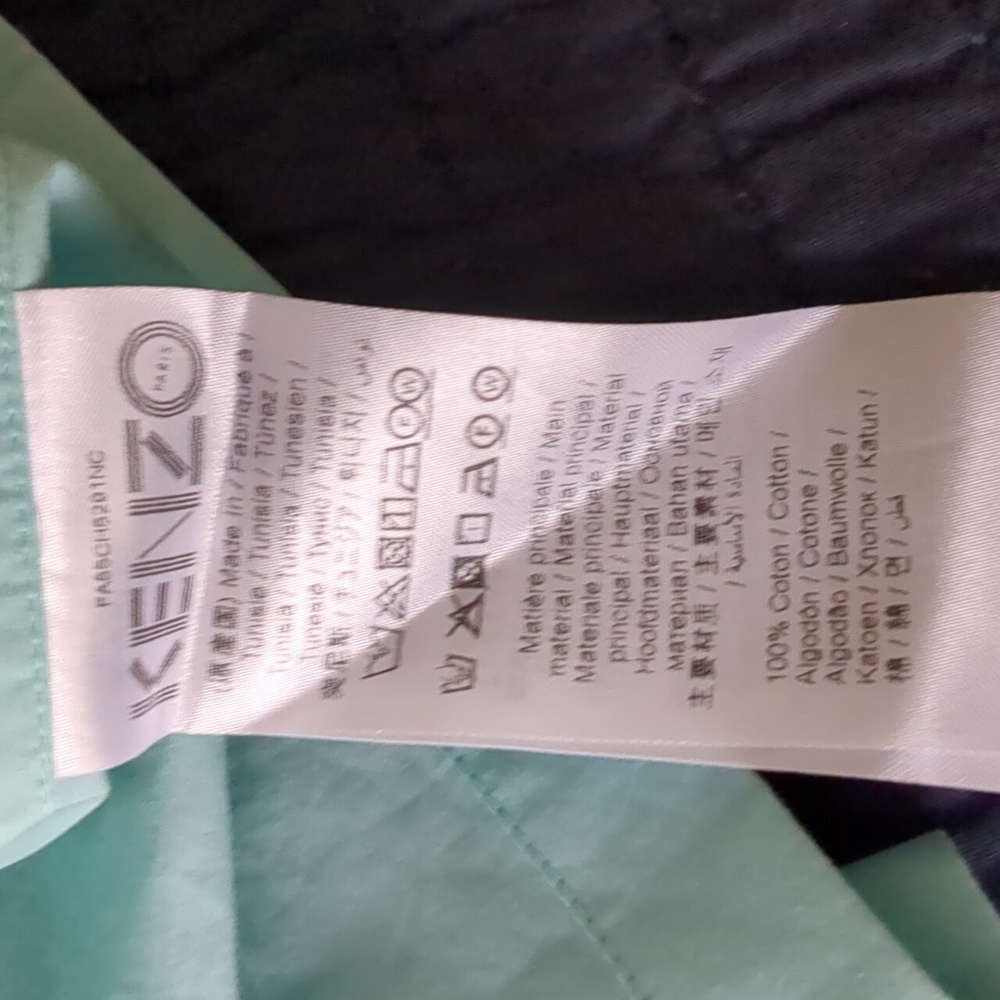 Kenzo Paris Kanji Shirt Sz.L - Picture 5 of 6
